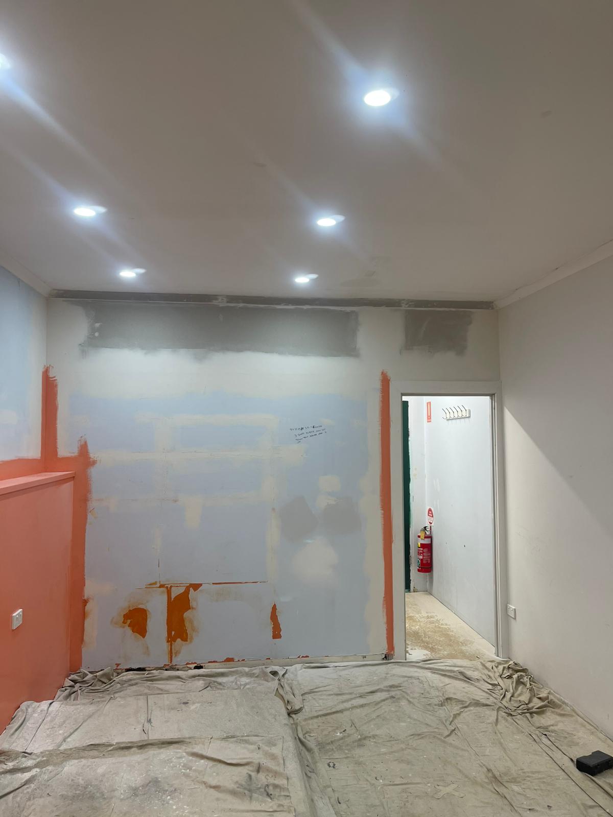 Before commercial painting project Melbourne