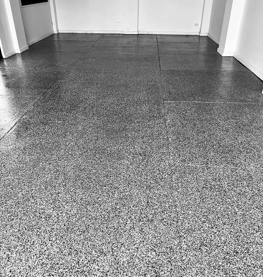 After floor coating project Melbourne