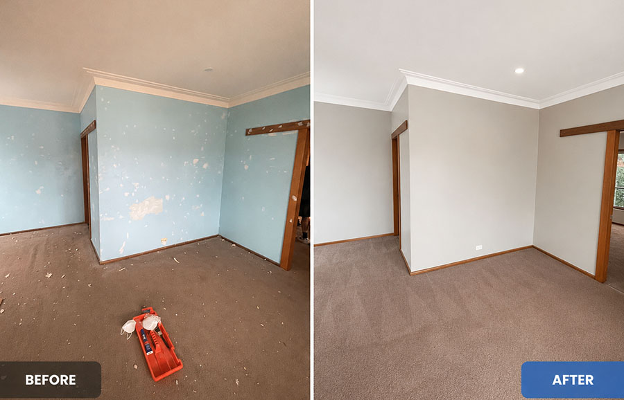 Residential painting project completed in Heidelberg VIC 3084 by Perfection Coating